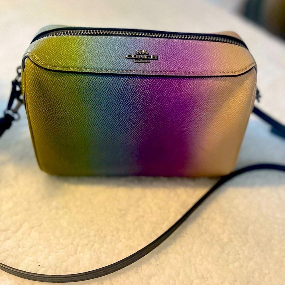 AUTHENTIC Coach Multicolor Crossbody Bag